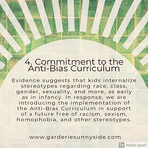 Vision 2020 Commitment to anti bias currculum